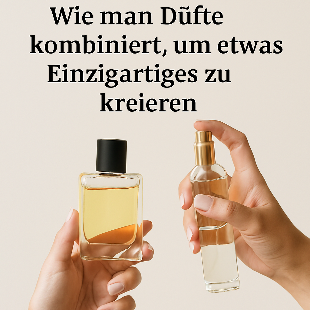 Parfüm-Layering: Wie man Düfte kombiniert.