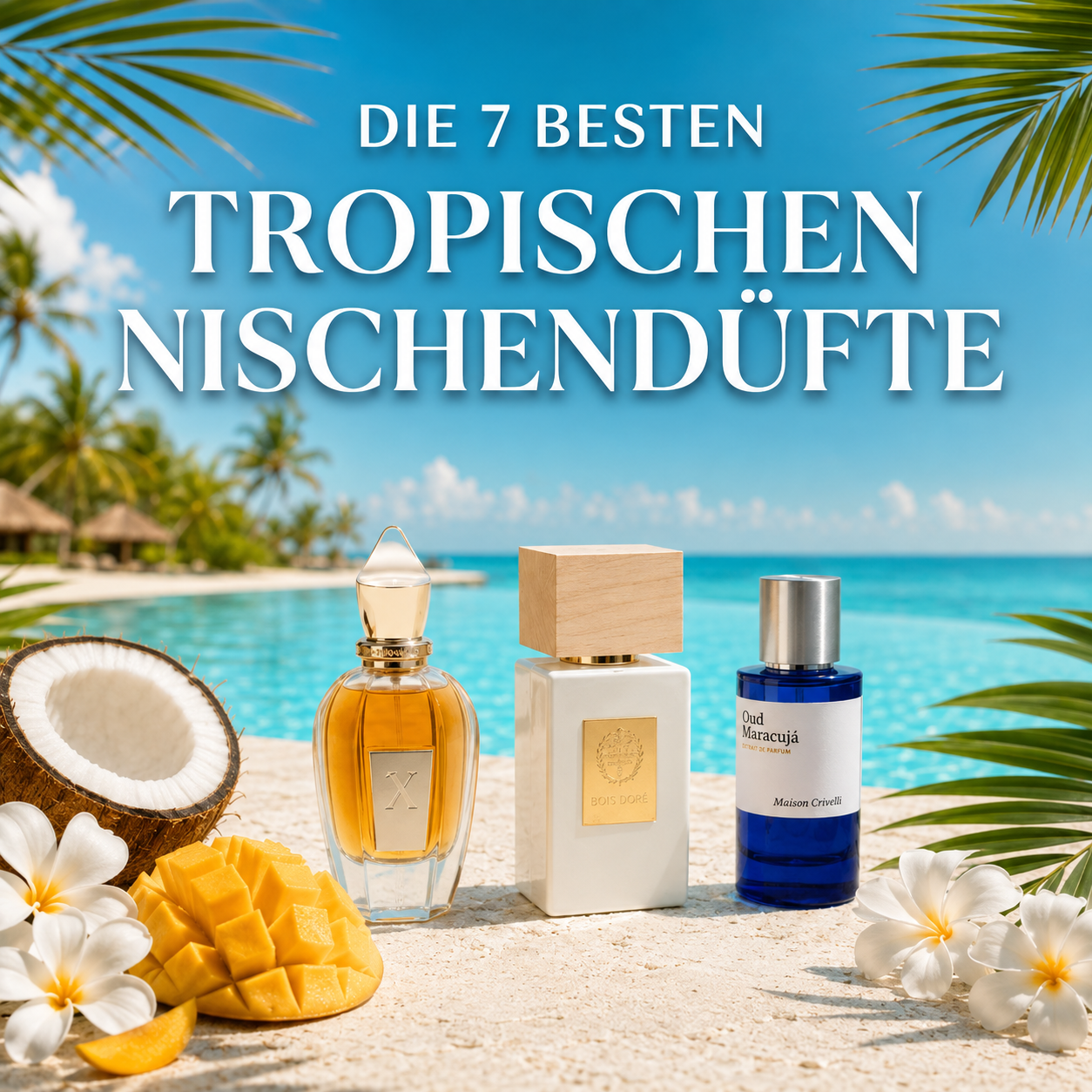 Kokos-Parfüm, Mango & Monoi: Die 7 besten tropischen Nischendüfte