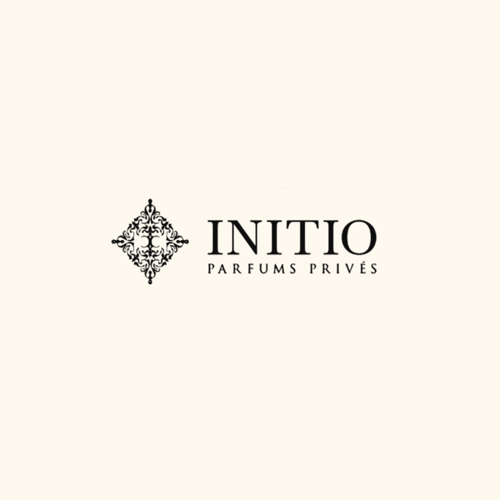 Initio Duftproben – tiefes Markenlogo vor hellem, elegant-minimalistischem Hintergrund; luxuriös, modern, charakterstark