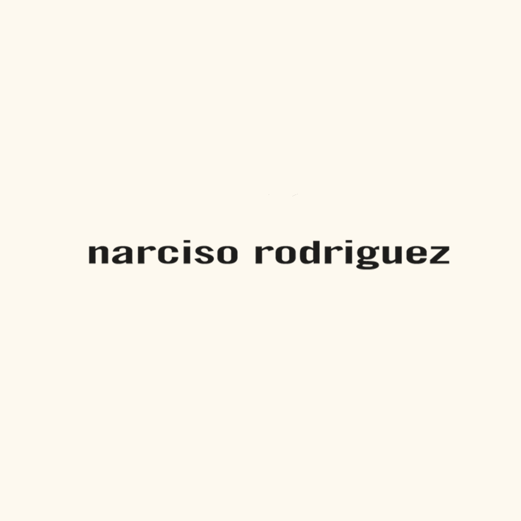 Narciso Rodriguez Duftproben – minimalistisches Markenlogo zentriert vor hellem, elegant-cleanem Hintergrund; modern und sinnlich