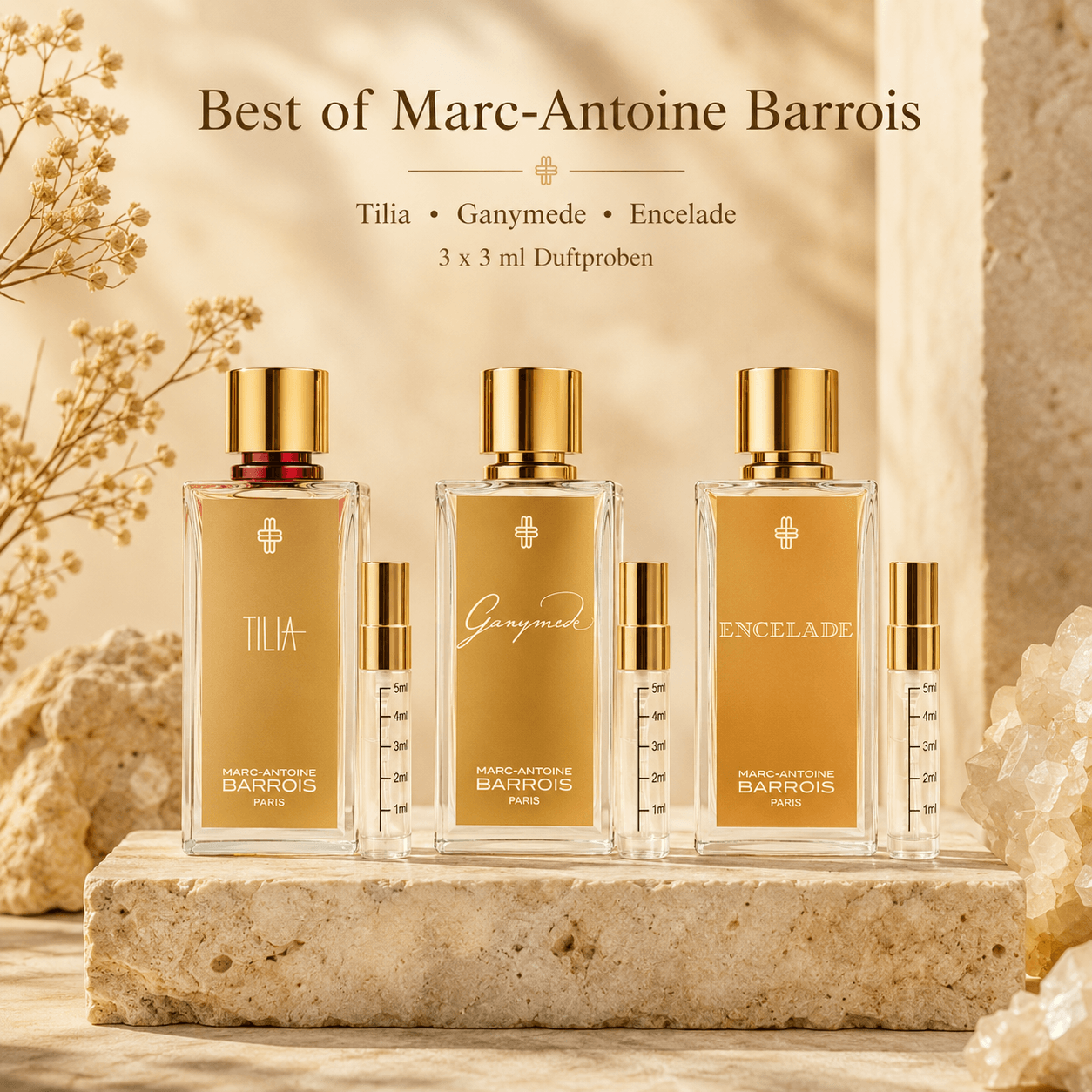 Best of Marc Antoine Barrois Sample Set 3×3 ml