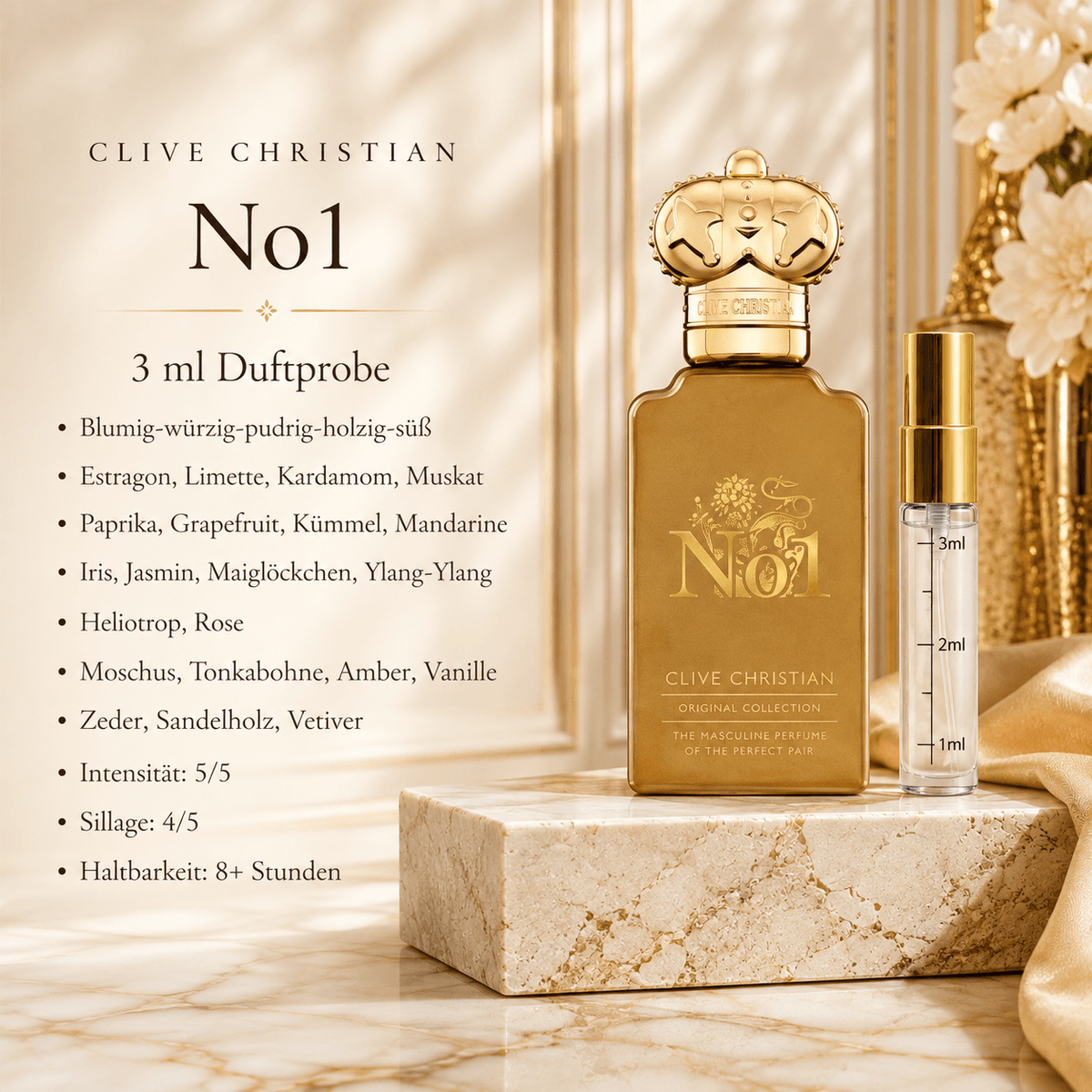 Best of Clive Christian – Duftproben-Set (3×3 ml)