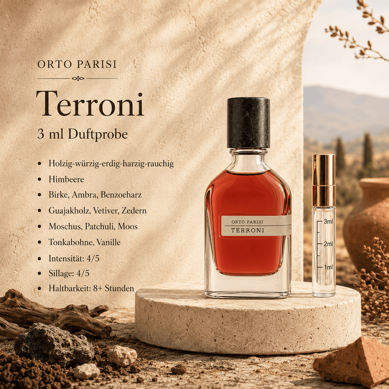 Best of Orto Parisi – Duftproben-Set (3×3 ml)