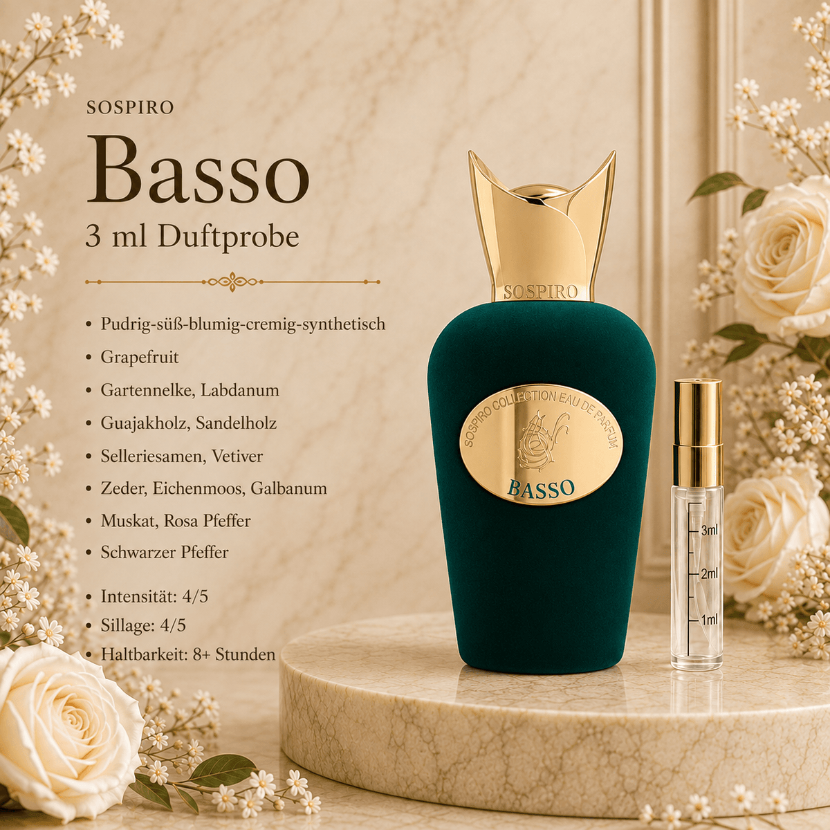 Best of Sospiro – Duftproben-Set (3×3 ml)