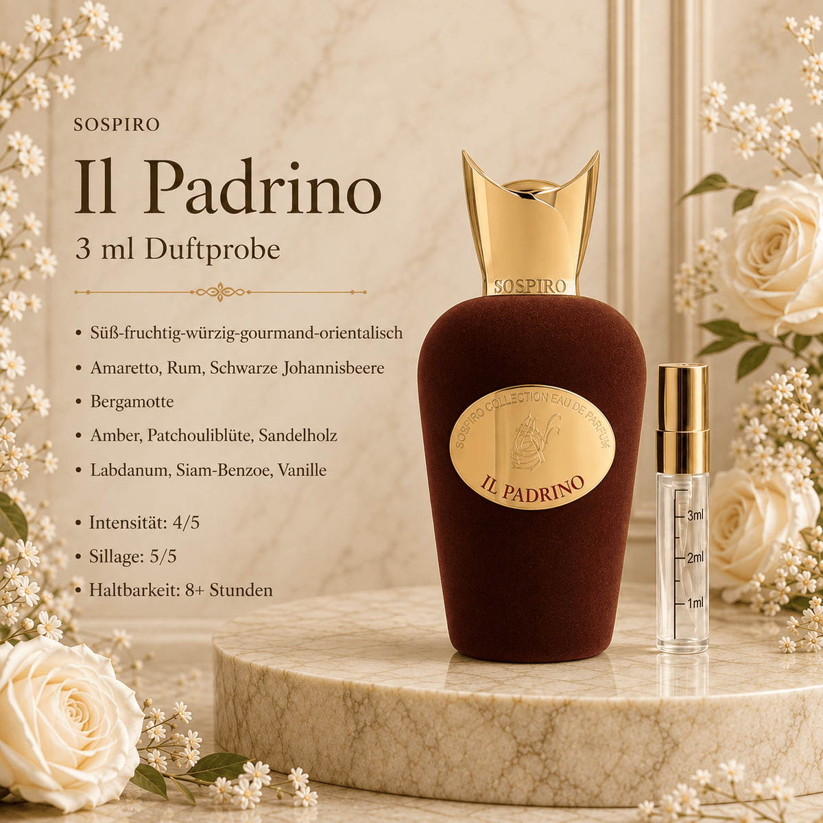 Best of Sospiro – Duftproben-Set (3×3 ml)