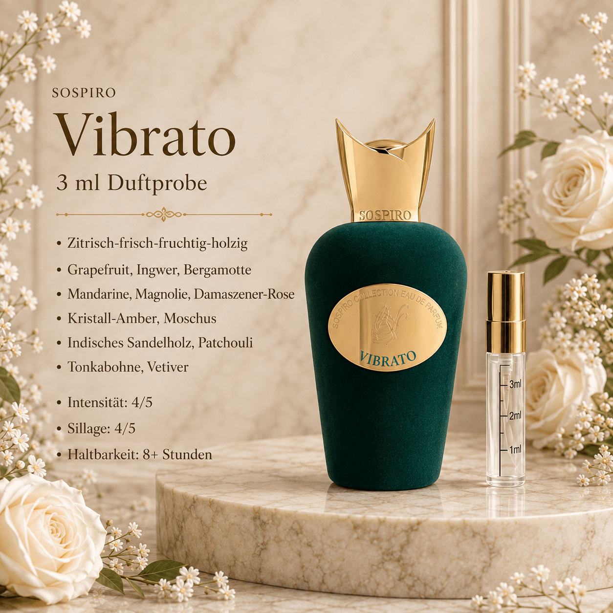 Best of Sospiro – Duftproben-Set (3×3 ml)