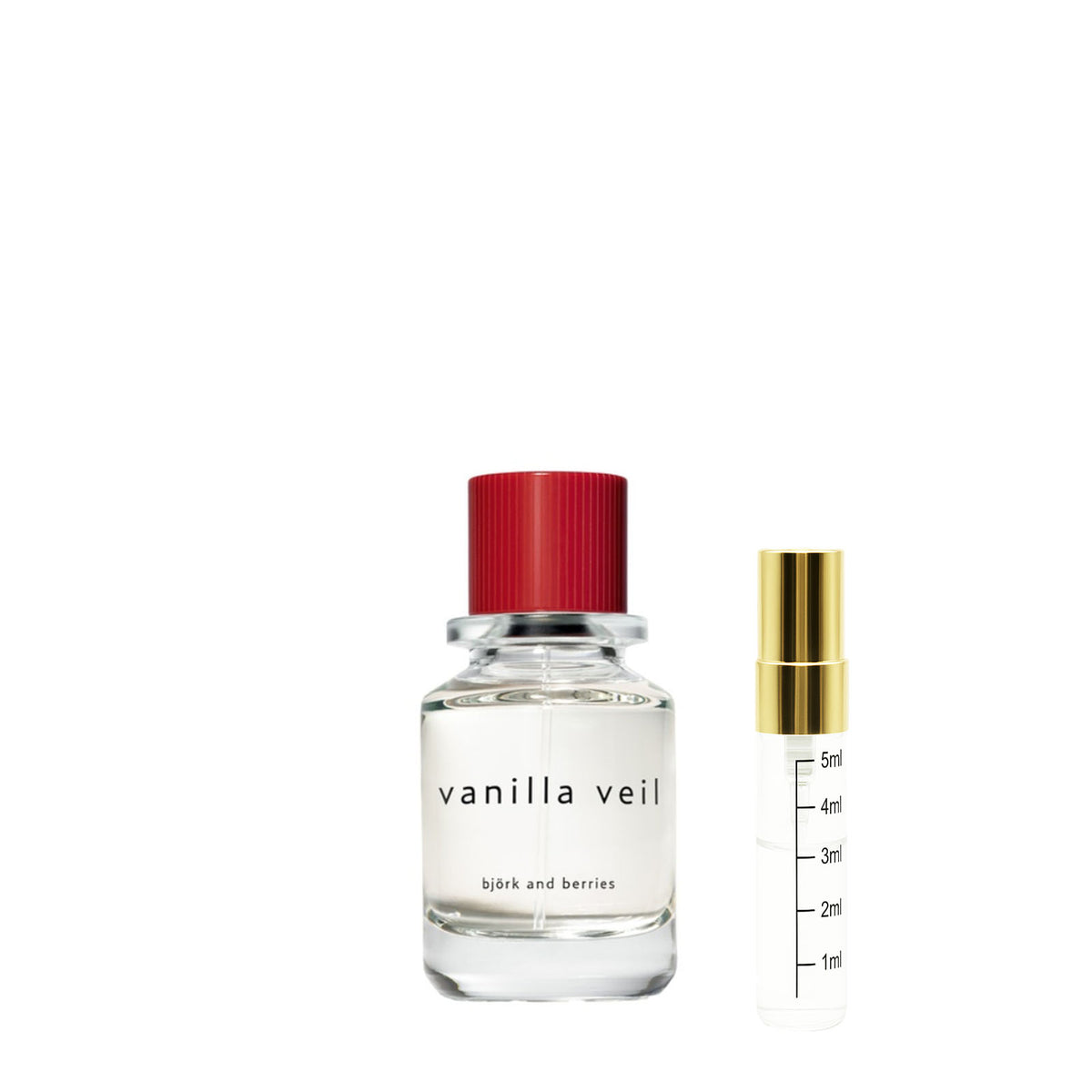 Björk & Berries Vanilla Veil - Probe – Originalflakon + 2–5 ml Probenflakon

