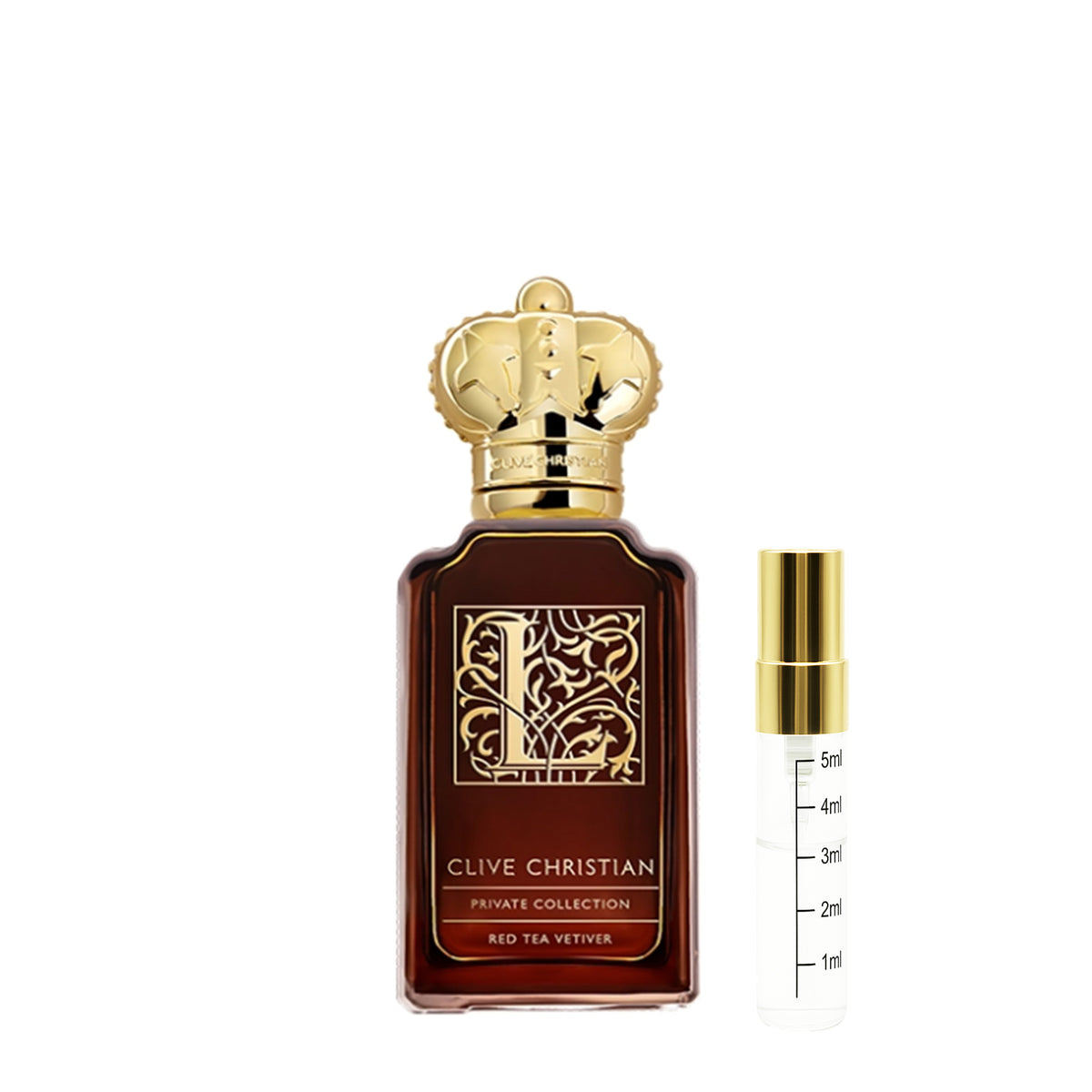 Clive Christian L- Red Tea Vetiver  Originalflakon + 2–5 ml Probenflakon