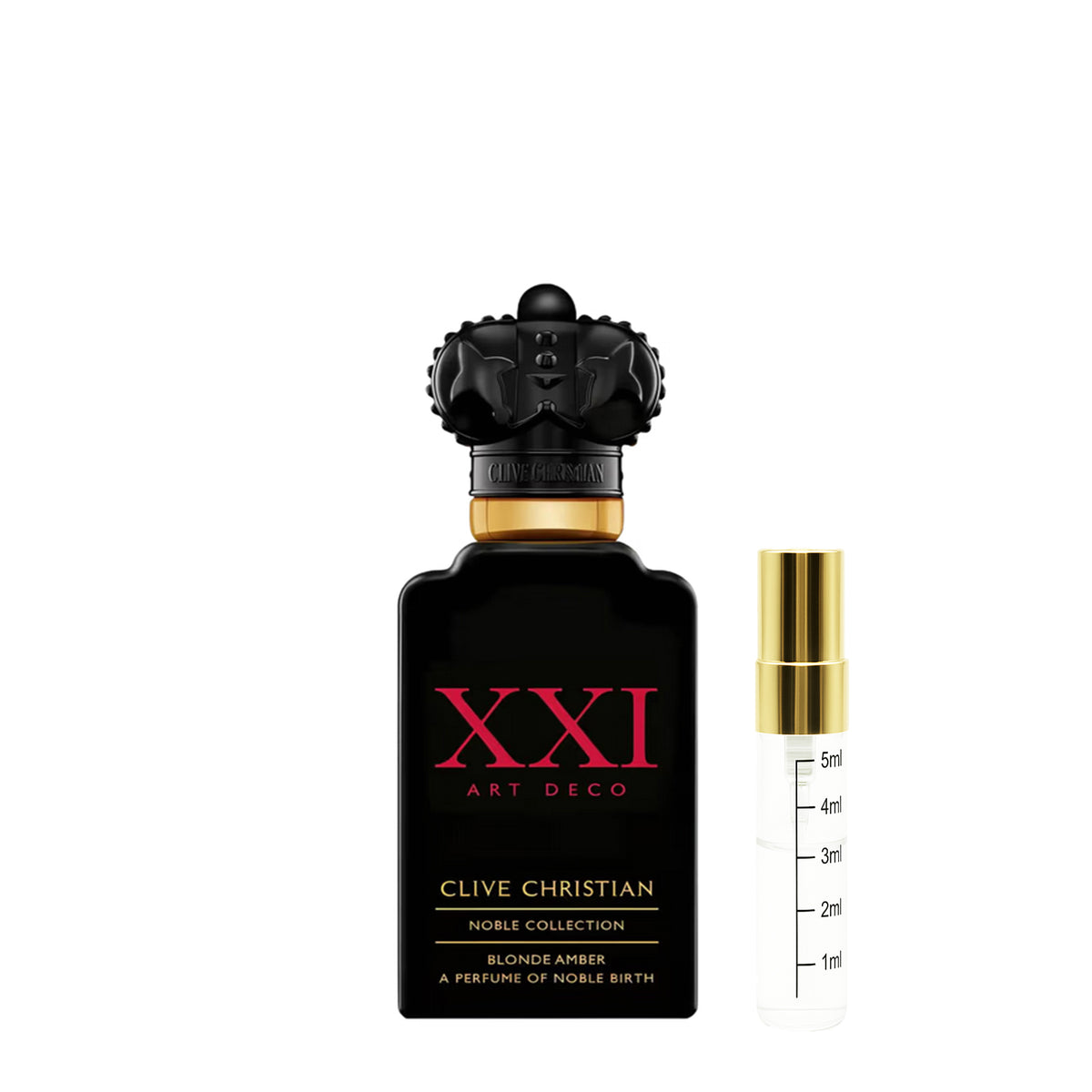 Clive Christian Blonde Amber - Probe – Originalflakon + 2–5 ml Probenflakon
