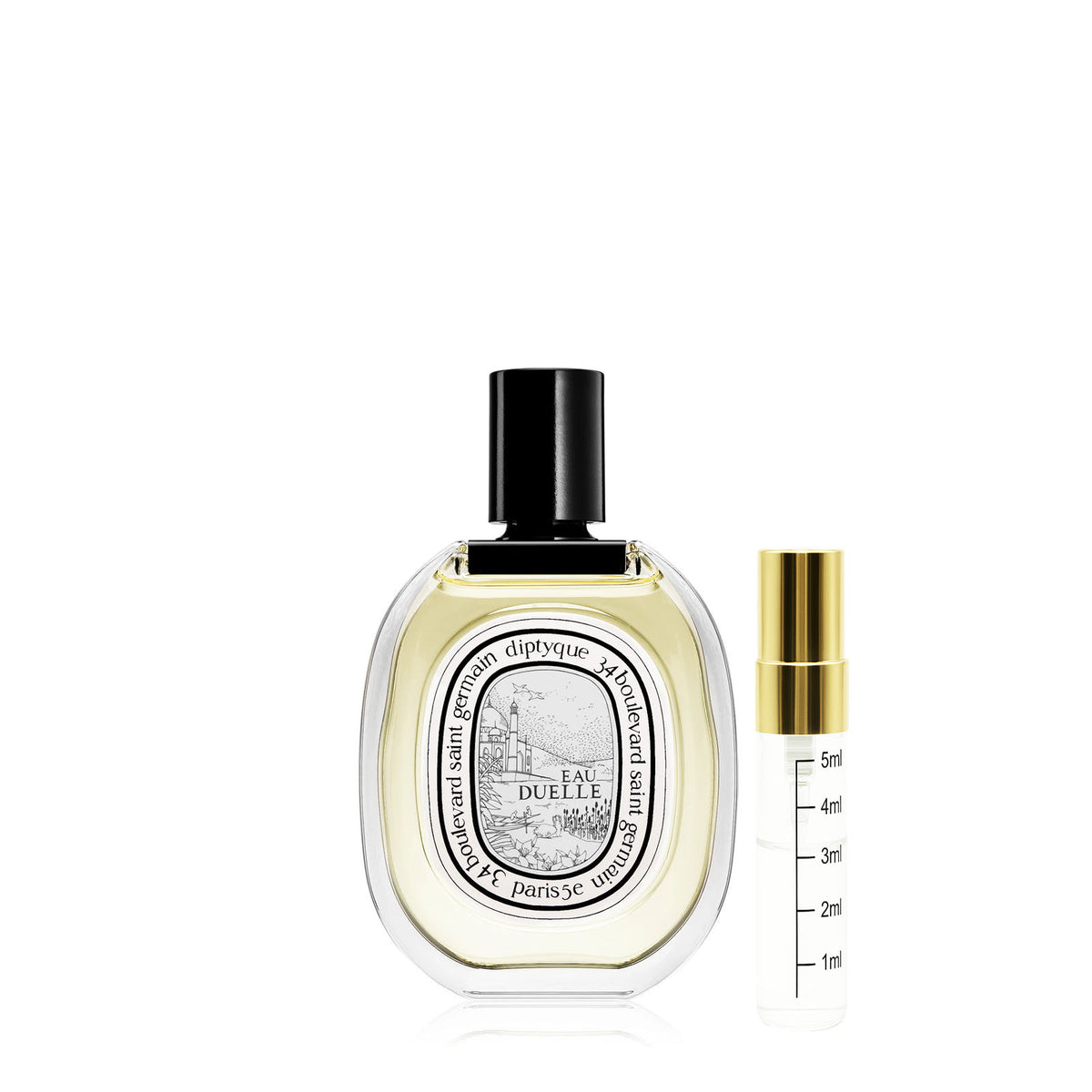 Diptyque Eau Duelle - Probe – Originalflakon + 2–5 ml Probenflakon
