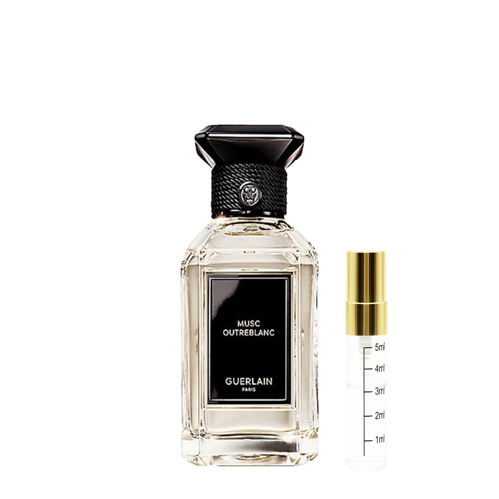 Guerlain Musc Outreblanc - Probe – Originalflakon + 2–5 ml Probenflakon