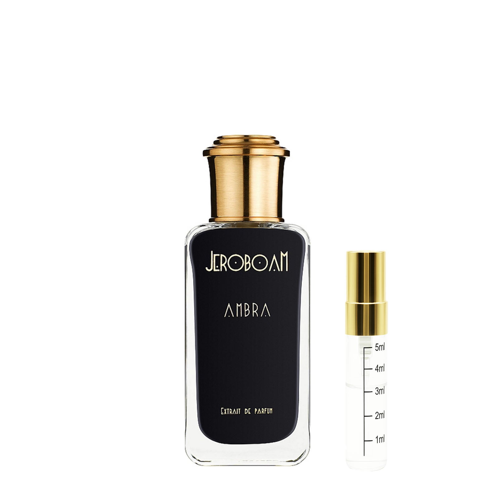 Jeroboam Ambra - Probe – Originalflakon + 2–5 ml Probenflakon
