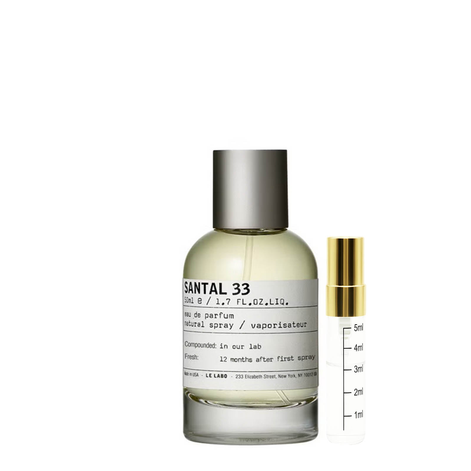 Le Labo Santal 33 Flacon Duftprobe