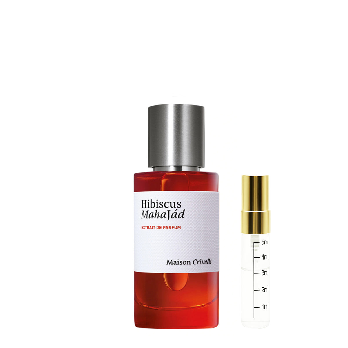 Maison Crivelli Hibiscus Mahajád - Probe – Originalflakon + 2–5 ml Probenflakon
