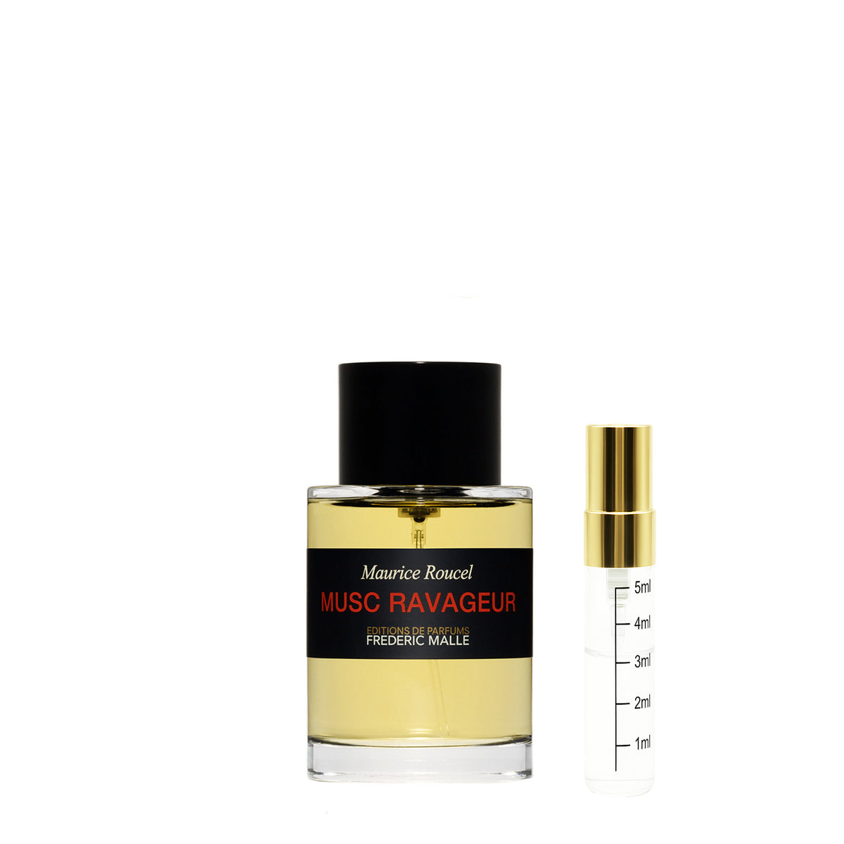 Frederic Malle Maurice Roucel – Musc Ravageur - Probe – Originalflakon + 2–5 ml Probenflakon
