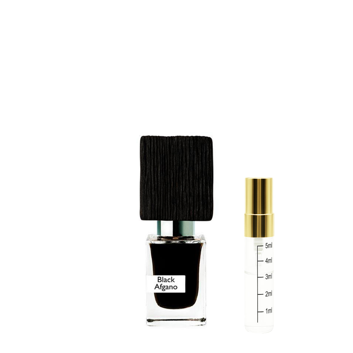 Nasomatto Black Afgano - Probe – Originalflakon + 2–5 ml Probenflakon
