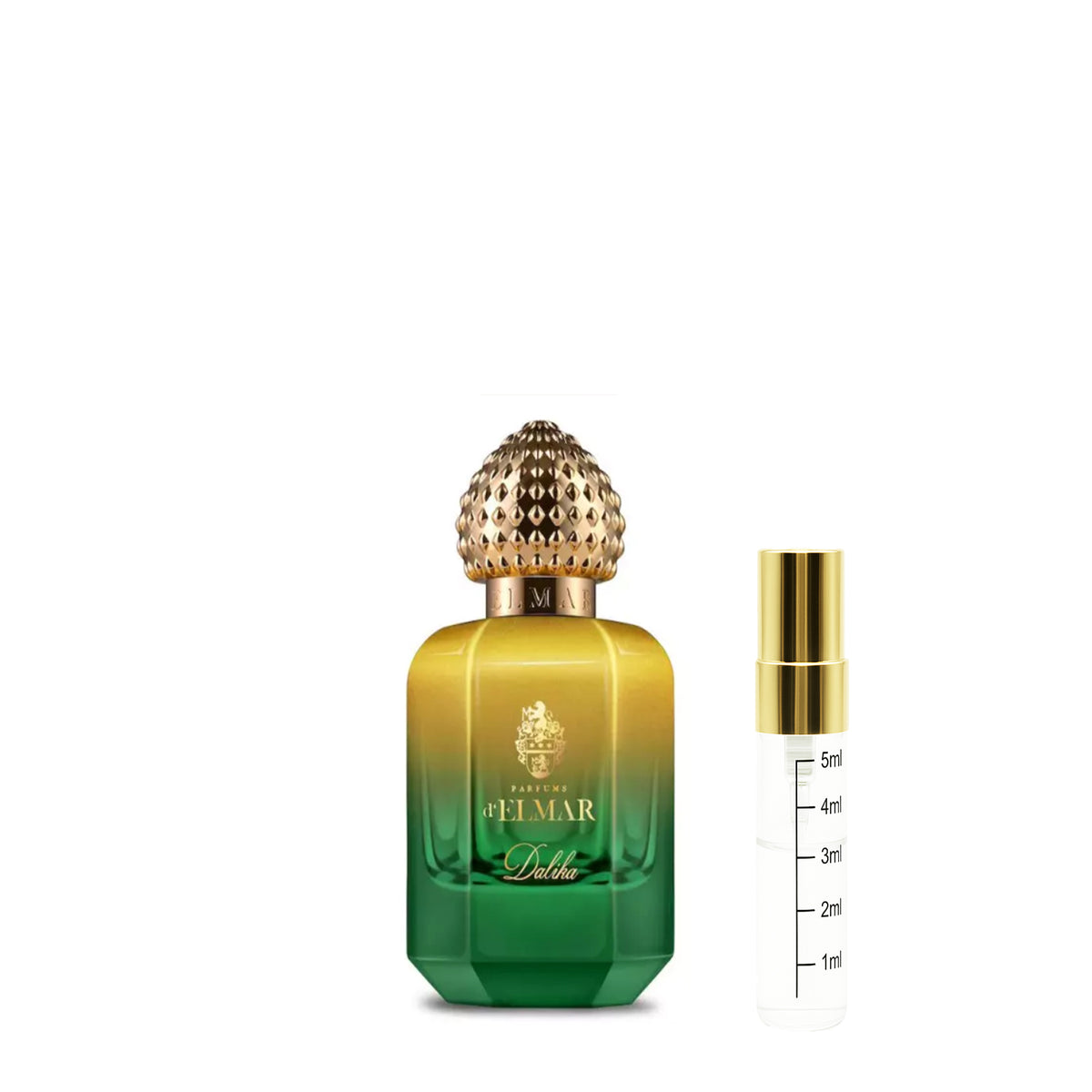 Parfums d’Elmar Dalika - Probe – Originalflakon + 2–5 ml Probenflakon
