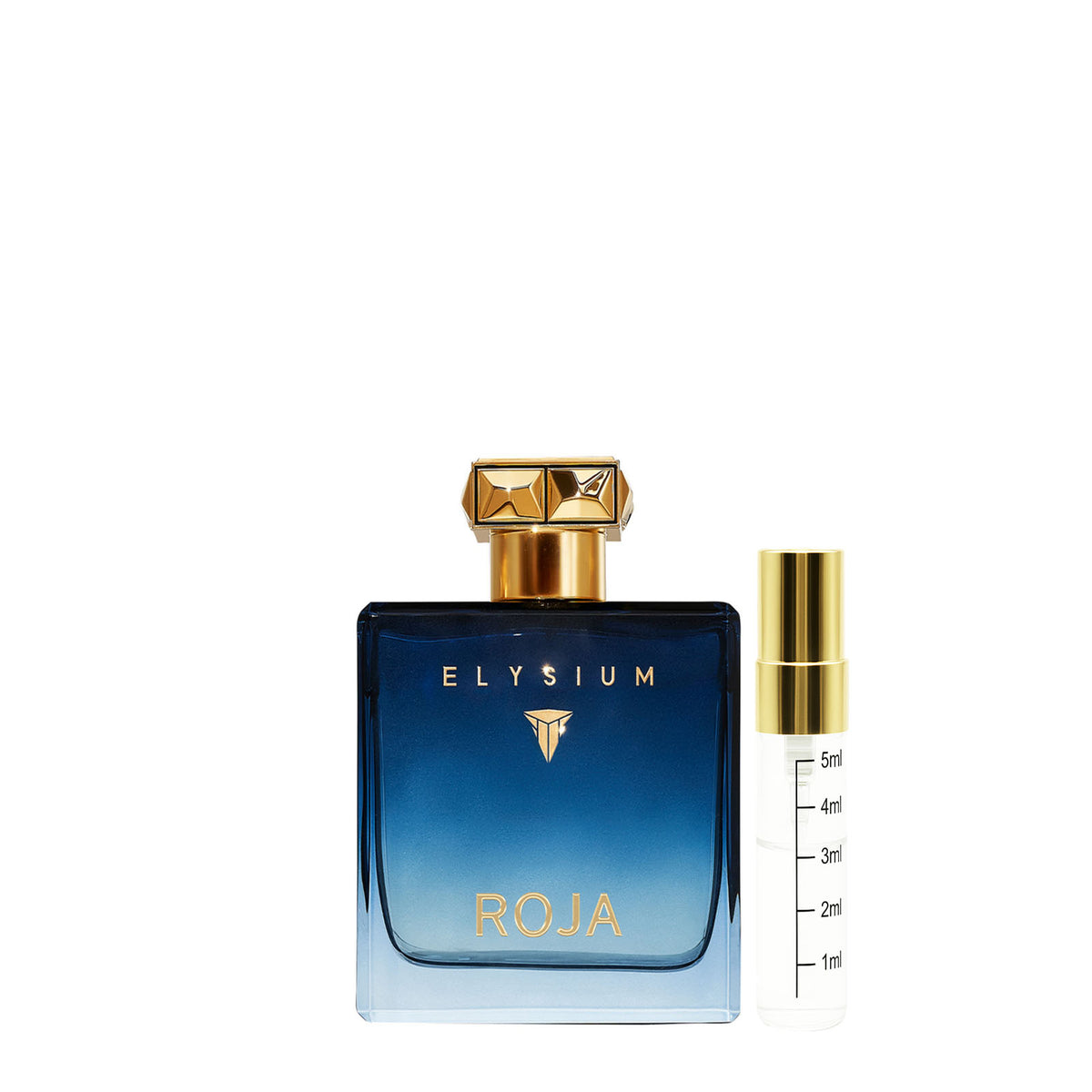 Roja Elysium - Probe – Originalflakon + 2–5 ml Probenflakon
