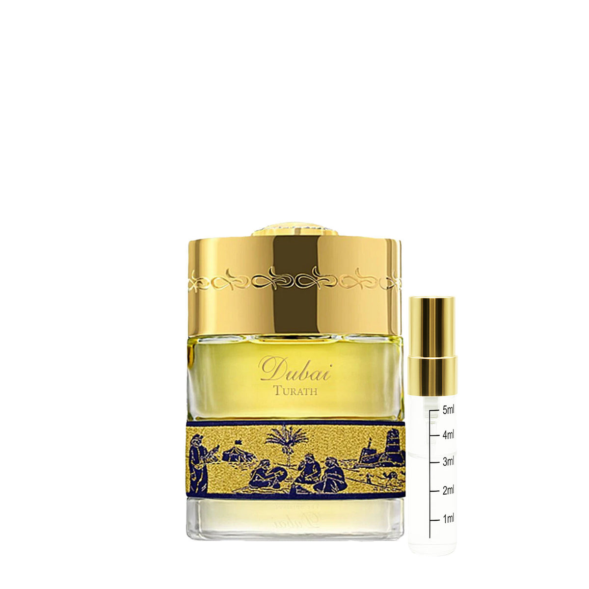 The Spirit of Dubai Turath - Probe – Originalflakon + 2–5 ml Probenflakon
