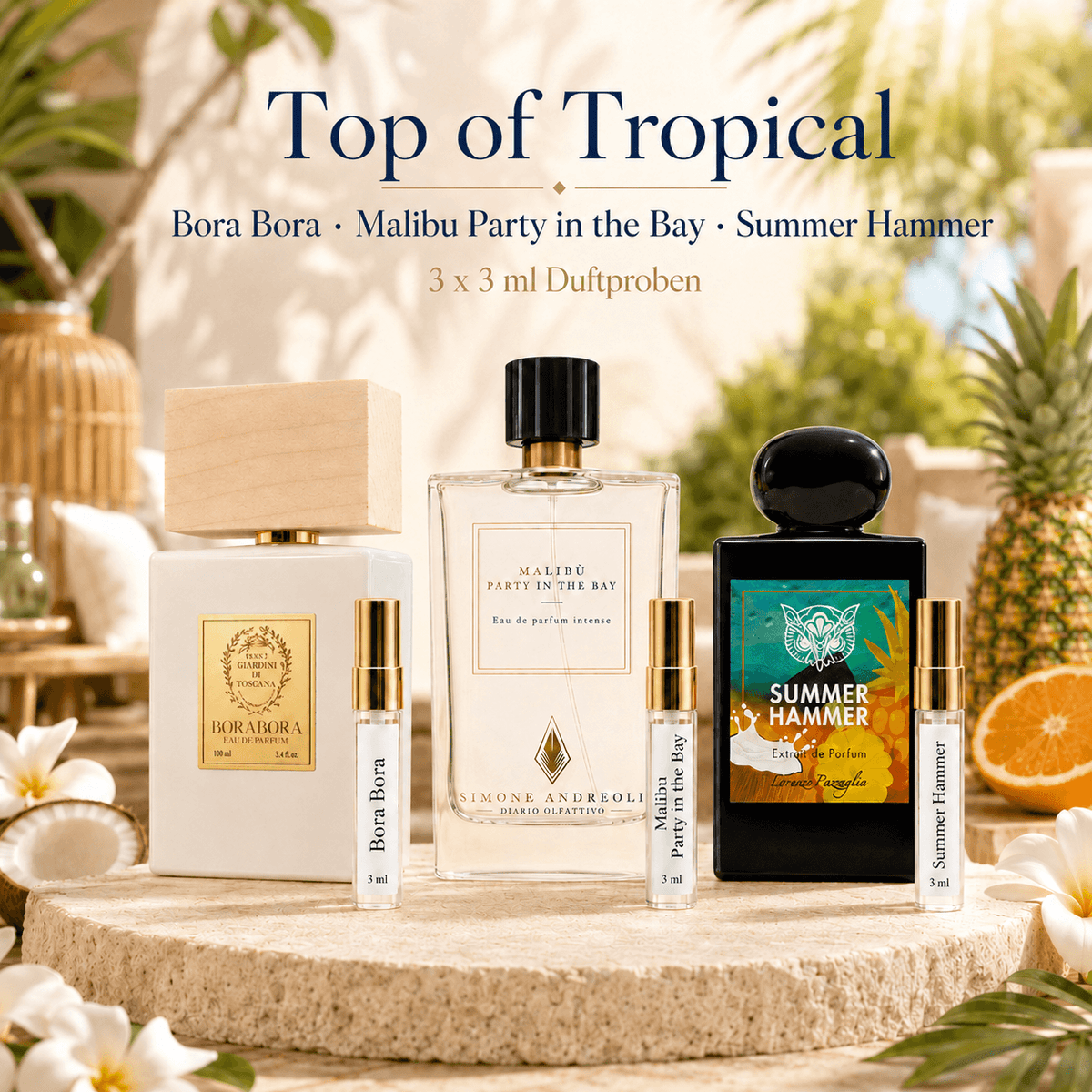 Tropical Set – Duftproben (3×3 ml)
