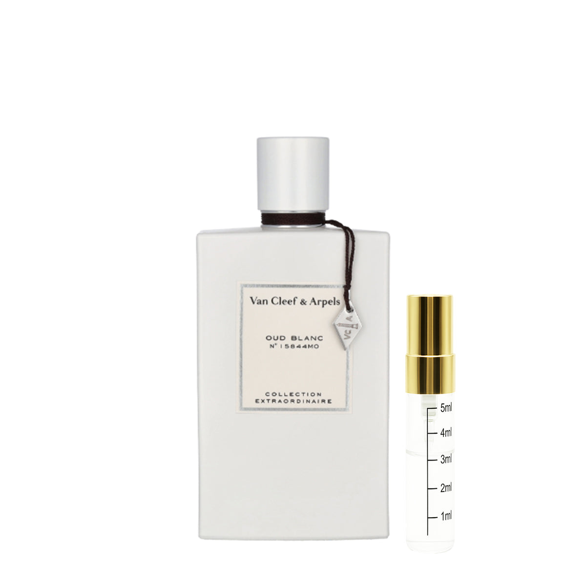 Van Cleef & Aprels Oud Blanc - Probe – Originalflakon + 2–5 ml Probenflakon
