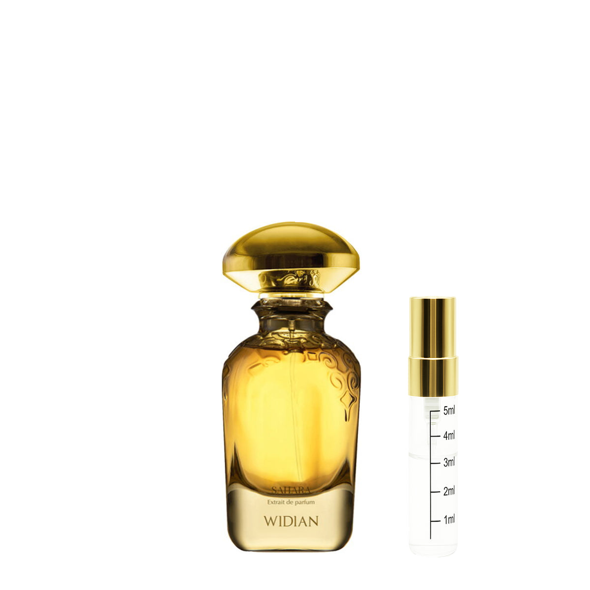 Widian Sahara - Probe – Originalflakon + 2–5 ml Probenflakon
