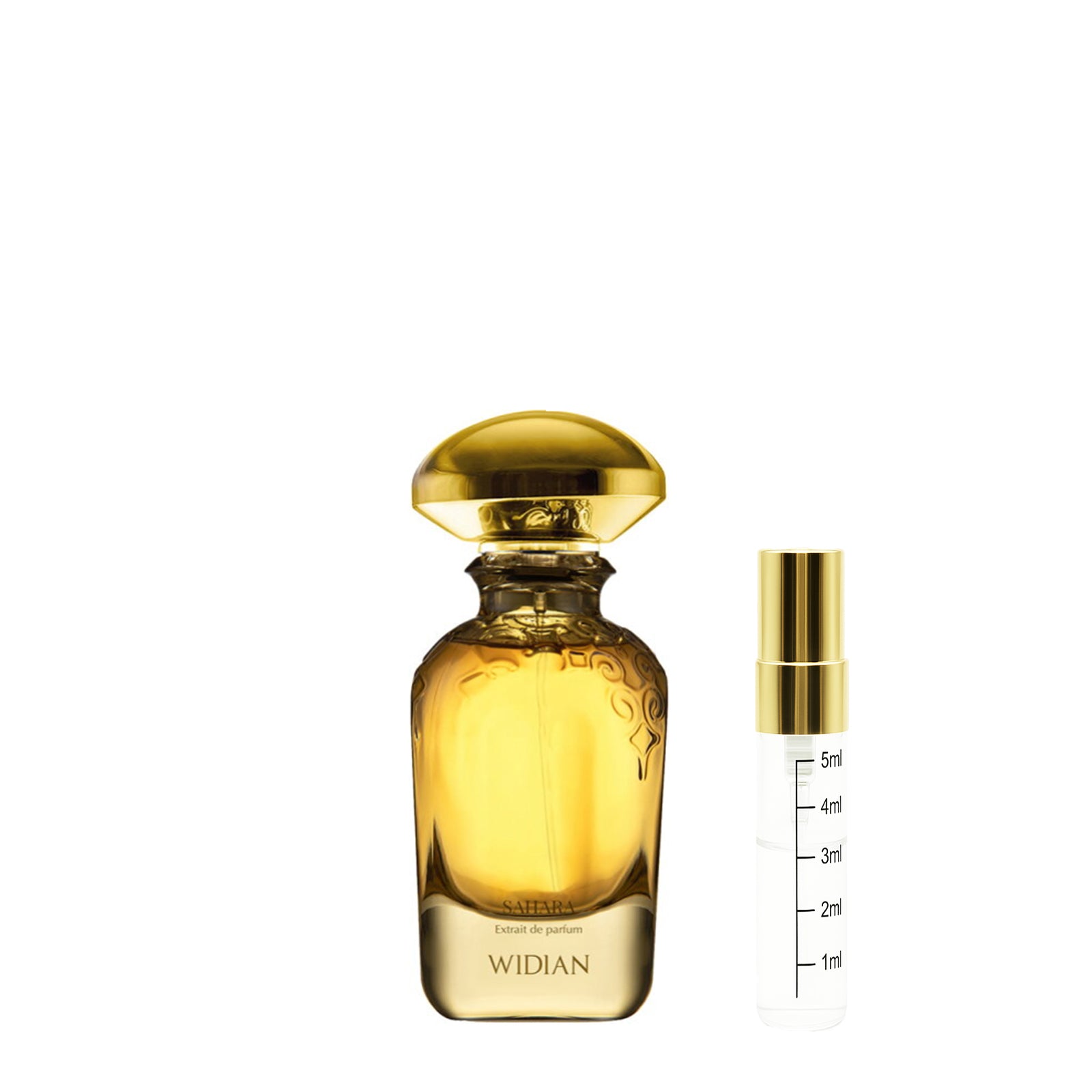 Widian Sahara - Probe – Originalflakon + 2–5 ml Probenflakon
