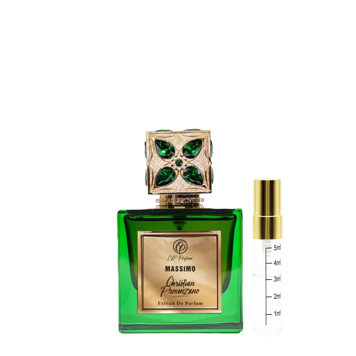 Christian Provenzano Massimo Originalflakon + 2–5 ml Probenflakon