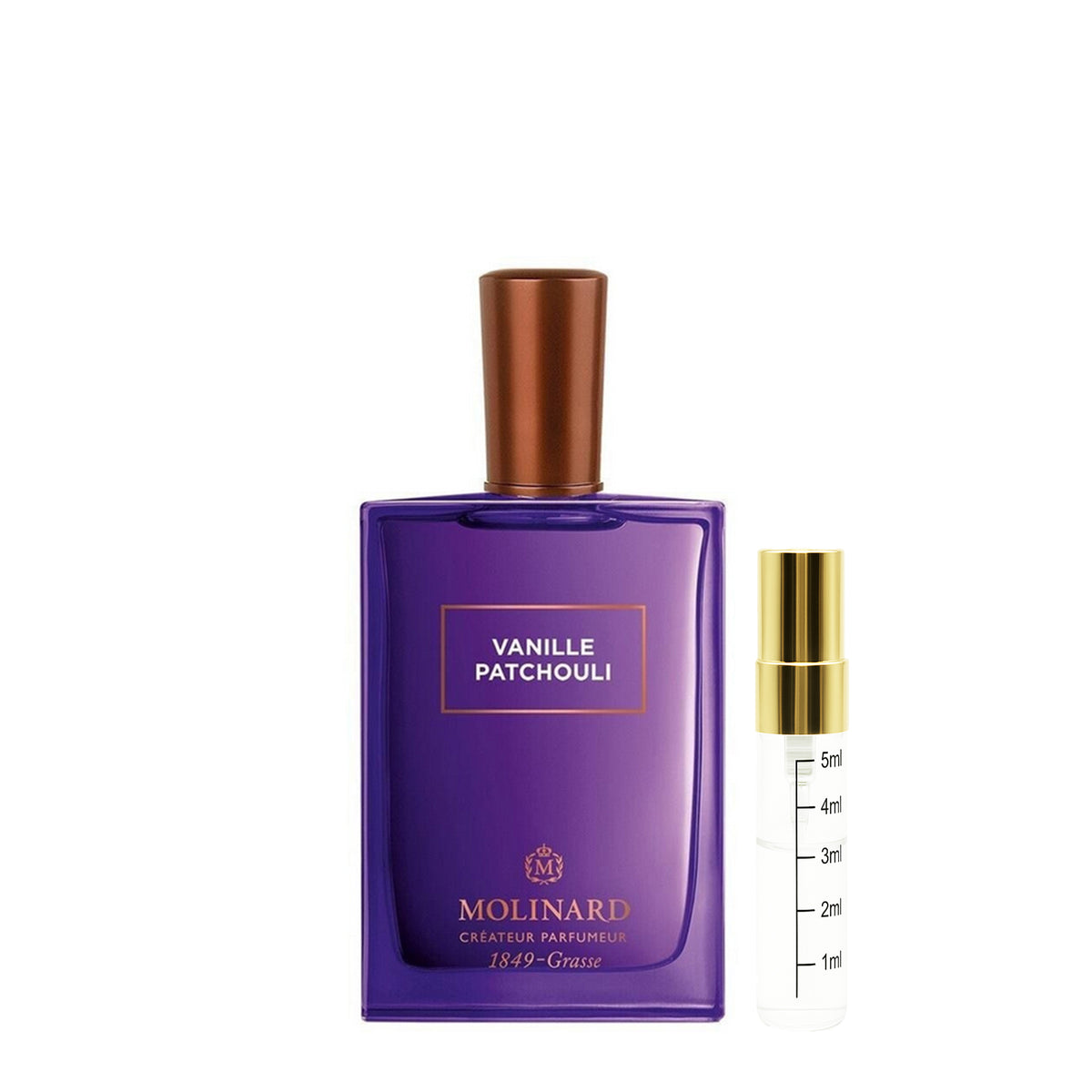 Molinard Vanille Patchouli I Originalflakon + 2–5 ml Probenflakon