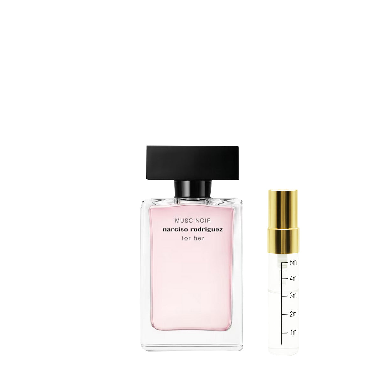 Narciso Rodriguez Musc Noir Probe – Originalflakon + 2–5 ml Probenflakon