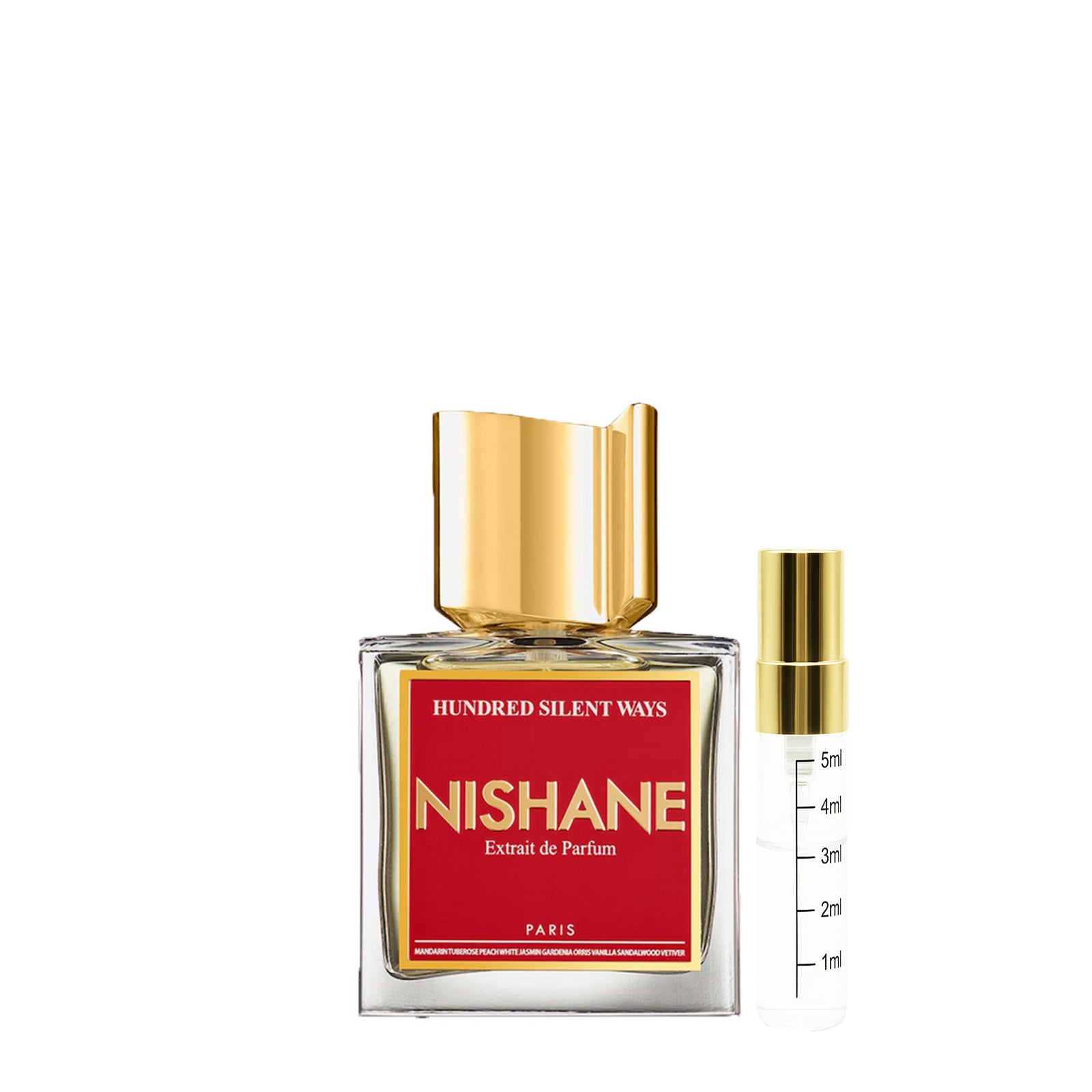 Nishane Hundred Silent Ways I Originalflakon + 2–5 ml Probenflakon