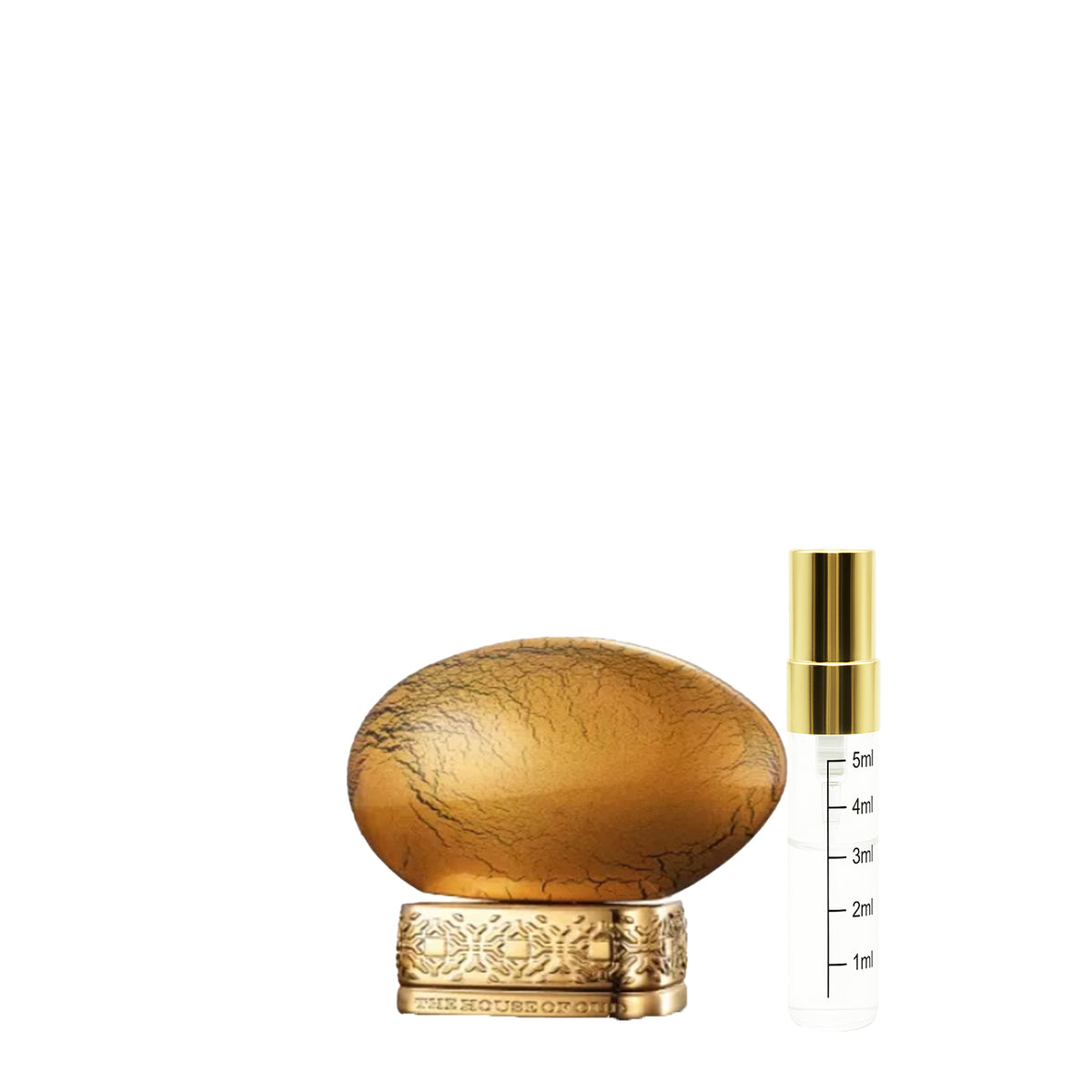 The House of Oud Golden Powder Probe – Originalflakon + 2–5 ml Probenflakon